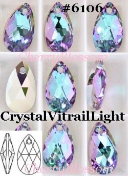 画像1: スワロフスキー　Crystal Vitrail Light*特注色