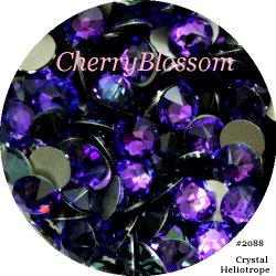 画像1: スワロフスキー　Crystal Heliotrope*特注色