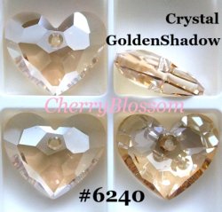 画像1: スワロフスキー　Crystal　Goldenshadow