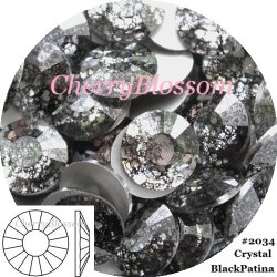 画像1: スワロフスキー　Crystal BlackPatina　*廃盤*