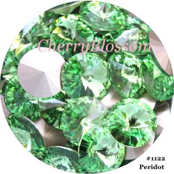 画像1: スワロフスキー　RC Peridot　リボリ