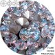 スワロフスキー　CrystalWhitePatina　Wチャトン*レア*廃盤