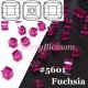 スワロフスキー　キューブ型　Fuchsia