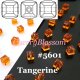 スワロフスキー　キューブ型　Tangerine