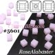 スワロフスキー　キューブ型　RoseAlabaster