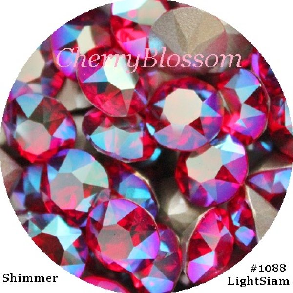 画像1: スワロフスキー LightSiam*Shimmer*廃盤レア色 　チャトン (1)