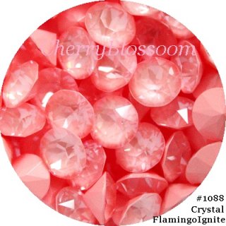 【さくら】SWAROVSKI リングクリスタル ダブルツインシルバー 52 レアカラー スワロフスキー#8950、38mm Fairy Wingペンダント